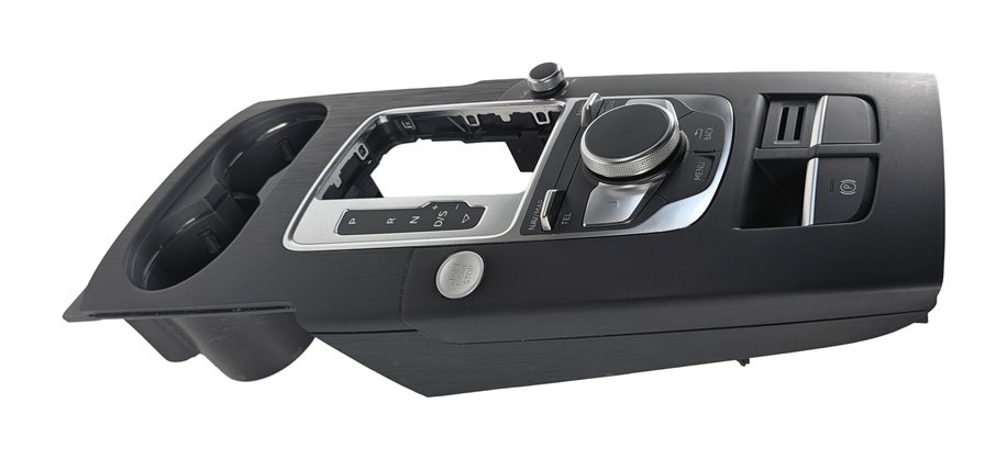 Thumbnail 4: 2020 AUDI A3 S3 8V MMI MEDIA NAVIGATION CONTROL PANEL w/ CONSOLE TRIM CUP HOLDER