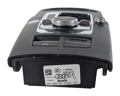 Thumbnail 6: 2020 AUDI A3 S3 8V MMI MEDIA NAVIGATION CONTROL PANEL w/ CONSOLE TRIM CUP HOLDER