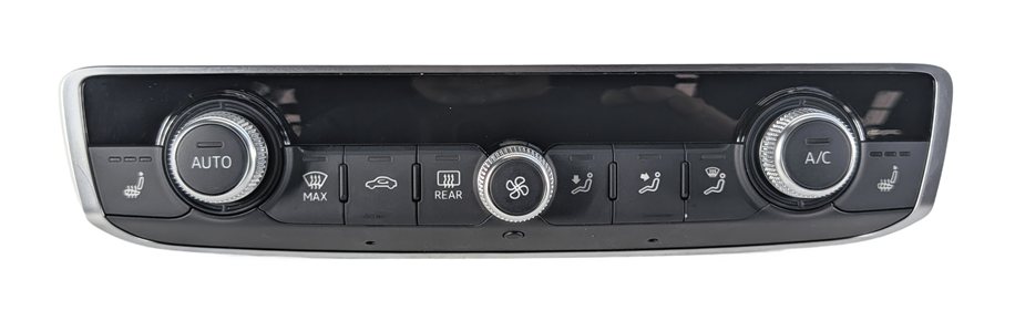 Thumbnail 2: 2020 AUDI A3 S3 RS3 (8V) AC HEATER CLIMATE CONTROL PANEL w/ HEATED SEAT SWITCHES