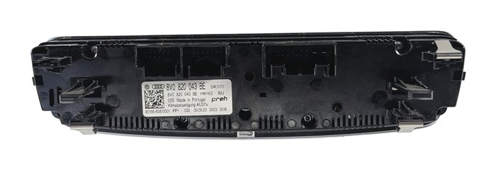 Thumbnail 7: 2020 AUDI A3 S3 RS3 (8V) AC HEATER CLIMATE CONTROL PANEL w/ HEATED SEAT SWITCHES