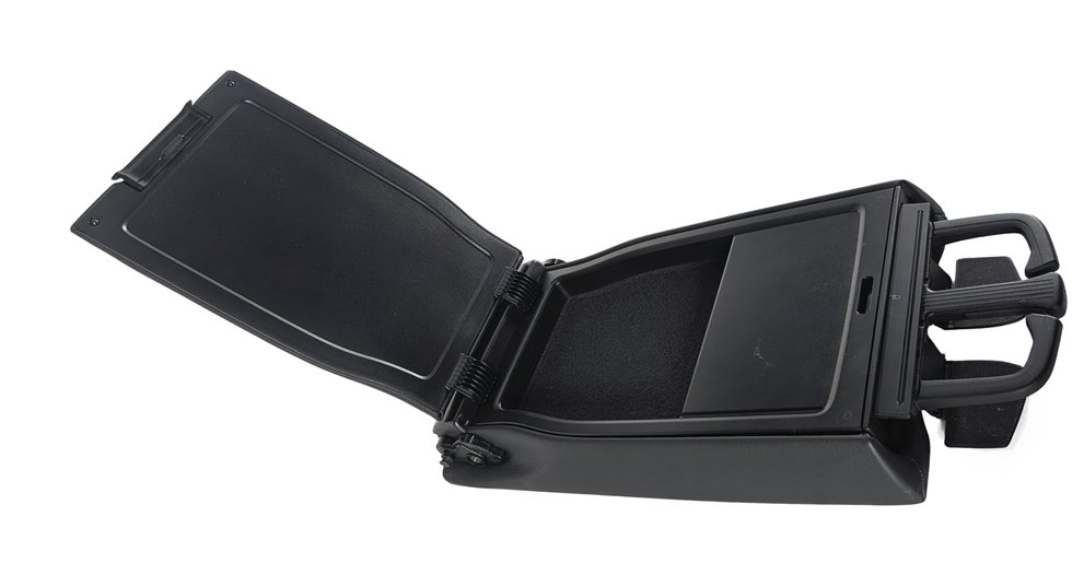 Thumbnail 10: 2015-2020 AUDI A3 (8V) FRONT CENTER CONSOLE ARMREST LID COMPARTMENT (Black)