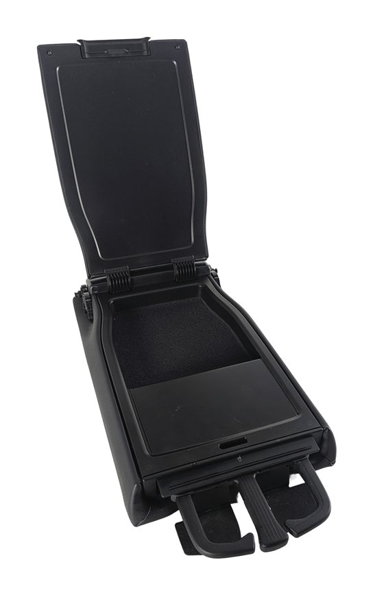 Thumbnail 8: 2015-2020 AUDI A3 (8V) FRONT CENTER CONSOLE ARMREST LID COMPARTMENT (Black)
