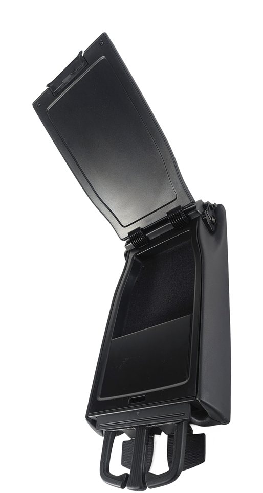 Thumbnail 9: 2015-2020 AUDI A3 (8V) FRONT CENTER CONSOLE ARMREST LID COMPARTMENT (Black)