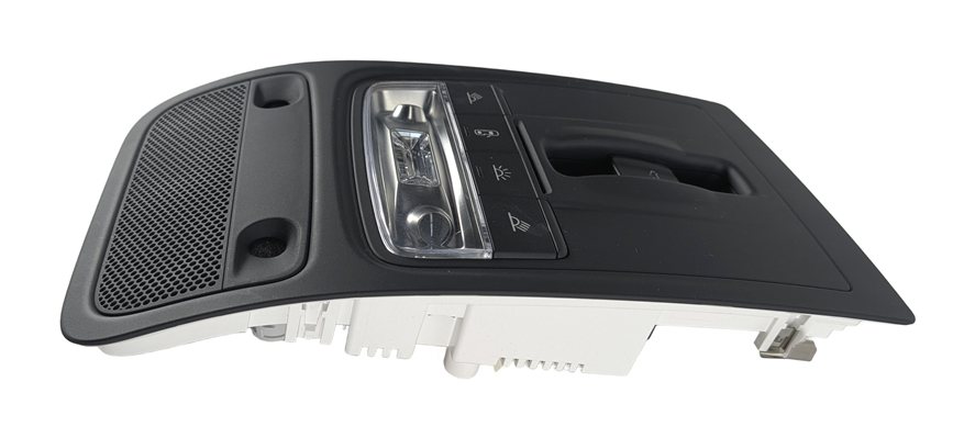 Thumbnail 4: 17-19 AUDI A3 (8V) FRONT ROOF DOME COURTESY LIGHT w/SUNROOF SWITCH (Black)