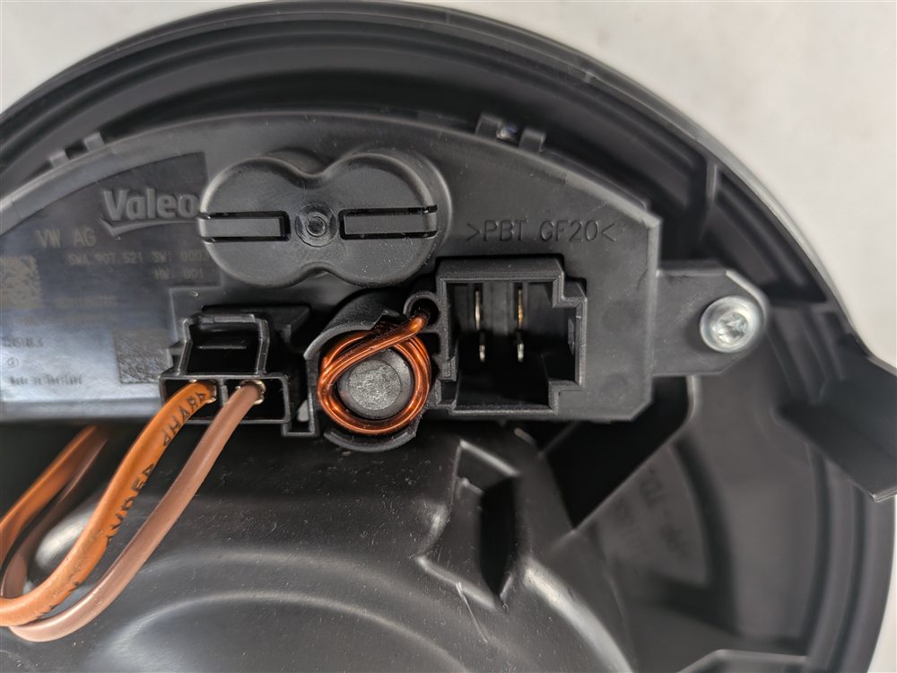 Thumbnail 8: 2015-2018 VW GOLF GTI / AUDI A3 S3 RS3 (8V) FRONT HEATER A/C BLOWER FAN MOTOR