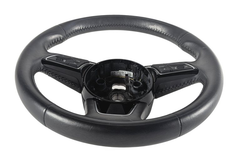 Thumbnail 3: 2017-2020 AUDI A3 S3 (8V 8Y) 3 SPOKE STEERING WHEEL w/ CONTROL SWITCH BUTTONS