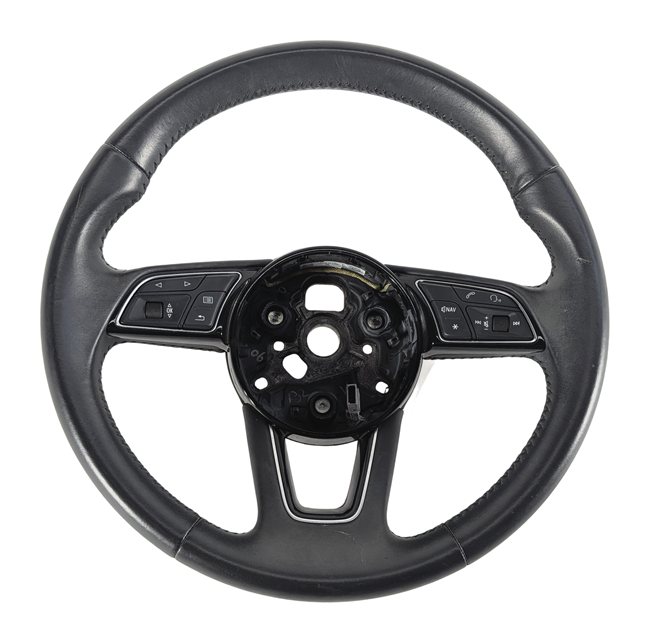 Thumbnail 4: 2017-2020 AUDI A3 S3 (8V 8Y) 3 SPOKE STEERING WHEEL w/ CONTROL SWITCH BUTTONS