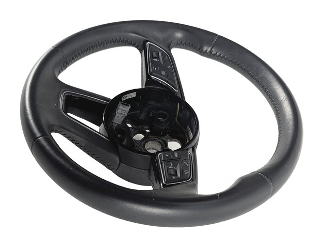 Thumbnail 5: 2017-2020 AUDI A3 S3 (8V 8Y) 3 SPOKE STEERING WHEEL w/ CONTROL SWITCH BUTTONS