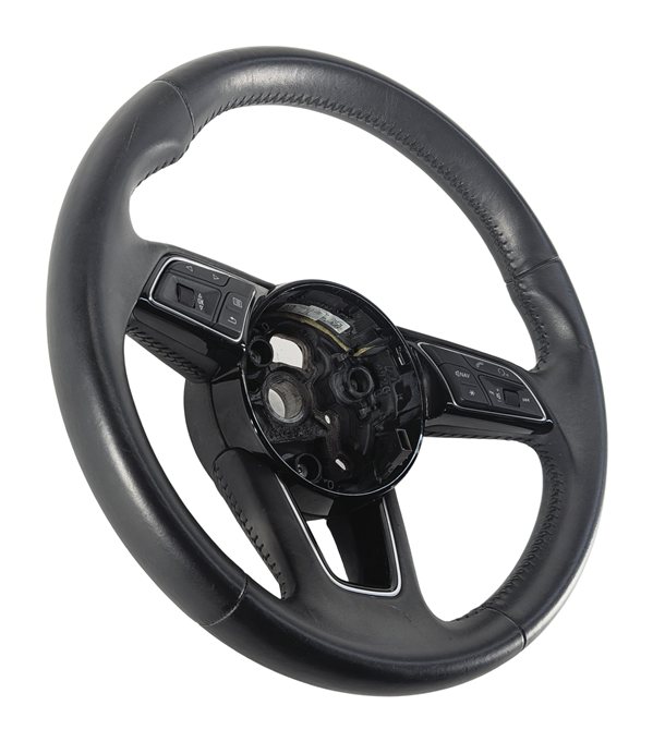 Thumbnail 6: 2017-2020 AUDI A3 S3 (8V 8Y) 3 SPOKE STEERING WHEEL w/ CONTROL SWITCH BUTTONS