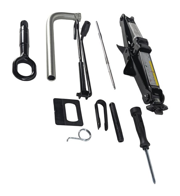 Thumbnail 3: 2015-2020 AUDI A3 S3 (8V 8Y) SPARE TIRE JACK LUG WRENCH TOW HOOK TOOL SET
