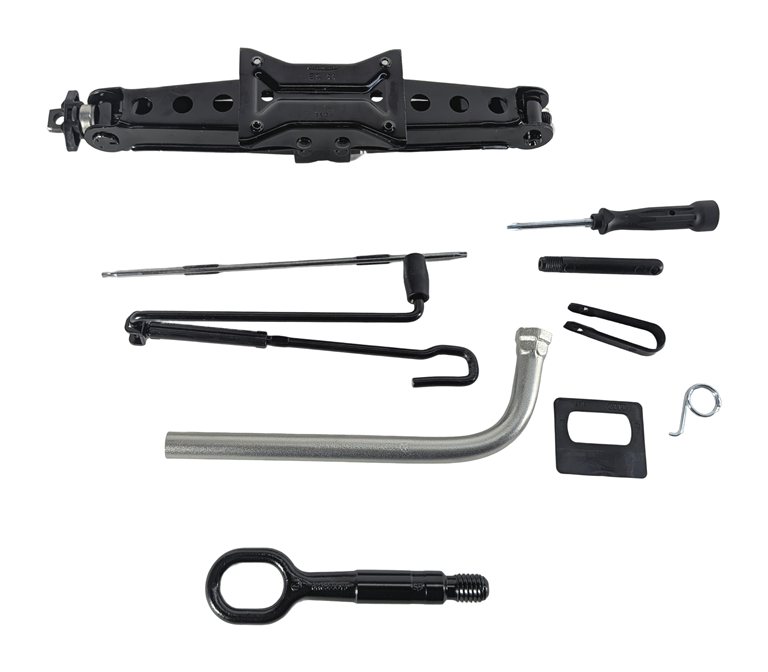 Thumbnail 5: 2015-2020 AUDI A3 S3 (8V 8Y) SPARE TIRE JACK LUG WRENCH TOW HOOK TOOL SET