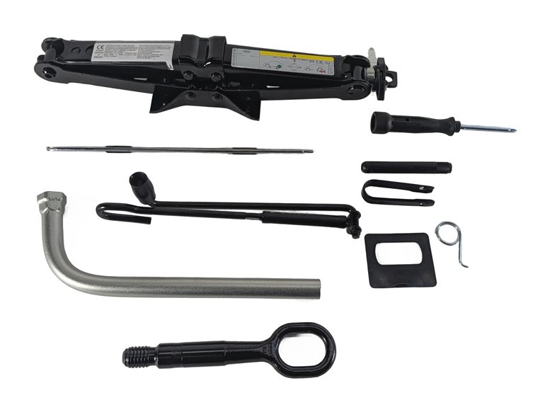 Thumbnail 6: 2015-2020 AUDI A3 S3 (8V 8Y) SPARE TIRE JACK LUG WRENCH TOW HOOK TOOL SET