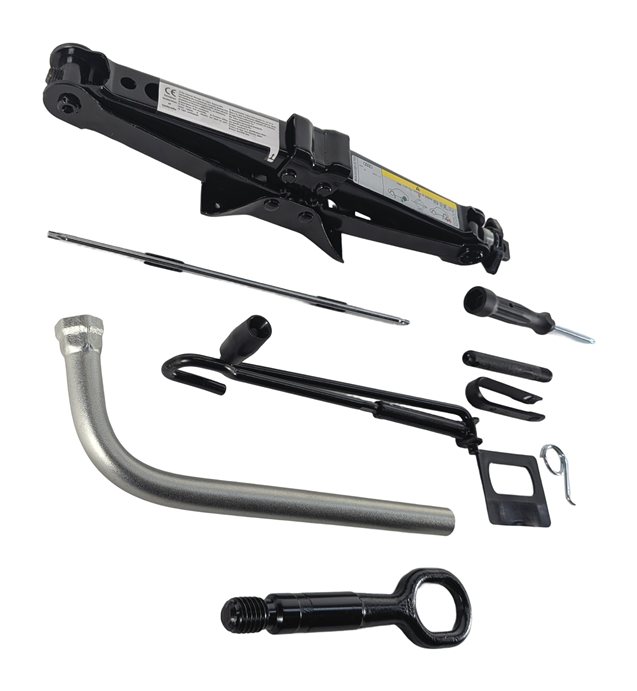 Thumbnail 7: 2015-2020 AUDI A3 S3 (8V 8Y) SPARE TIRE JACK LUG WRENCH TOW HOOK TOOL SET