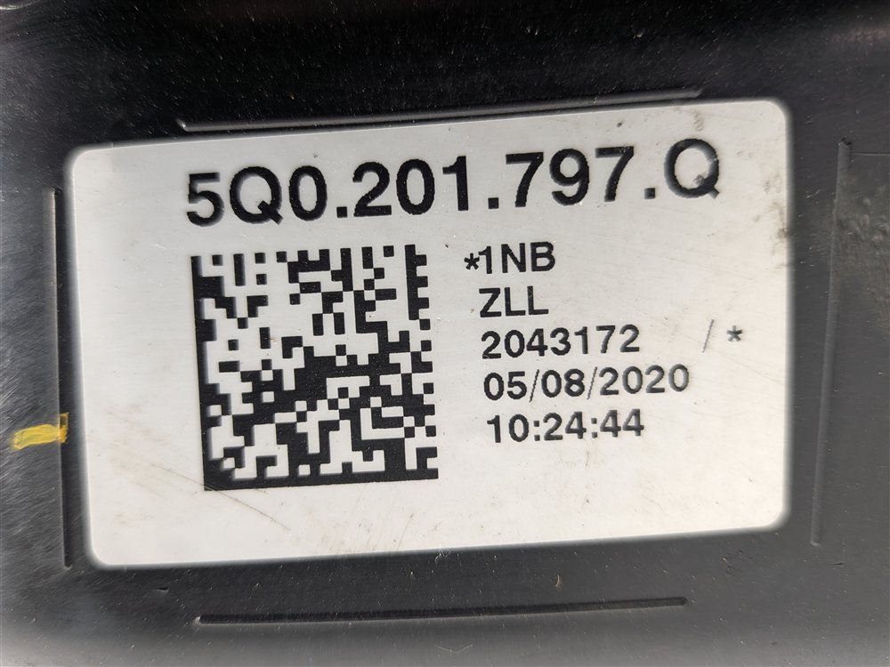 Thumbnail 9: 15-20 AUDI A3 (8V) 2.0L EVAP EMISSION CHARCOAL CANISTER w/ LEAK DETECTION PUMP