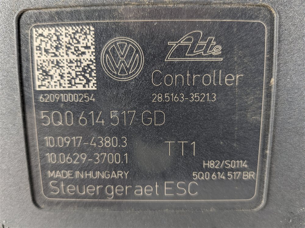 Thumbnail 9: 2020 AUDI A3 (8V) / 21 VW JETTA 22 TAOS ABS ANTI LOCK BRAKE PUMP CONTROL MODULE