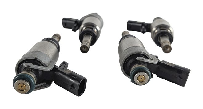 Thumbnail 2: AUDI 19-20 A3 21-24 Q3 (8V F3) 2.0L TURBO ENGINE FUEL INJECTOR INJECTORS SET/4