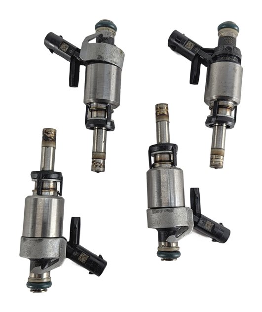Thumbnail 3: AUDI 19-20 A3 21-24 Q3 (8V F3) 2.0L TURBO ENGINE FUEL INJECTOR INJECTORS SET/4