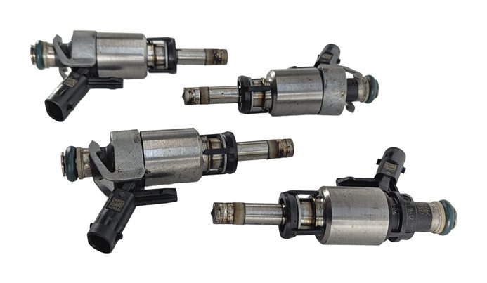 Thumbnail 4: AUDI 19-20 A3 21-24 Q3 (8V F3) 2.0L TURBO ENGINE FUEL INJECTOR INJECTORS SET/4