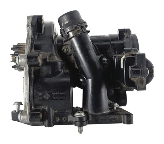 Thumbnail 3: 16-23 AUDI A3 A4 A5 A6 Q5 Q7 S3 TT 2.0L TURBO WATER PUMP w/ THERMOSTAT HOUSING