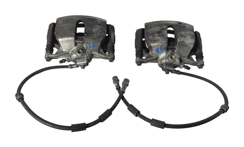 Thumbnail 6: 2015-2017 VW GOLF / AUDI A3 TT (8V MK3) 1.8T 2.0T FRONT DISC BRAKE CALIPER SET