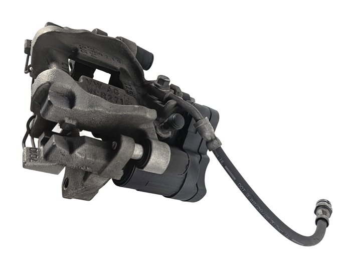 Thumbnail 4: 2015-2018 AUDI A3 (8V) REAR LEFT DRIVER ABS DISC BRAKE CALIPER w/ ACTUATOR