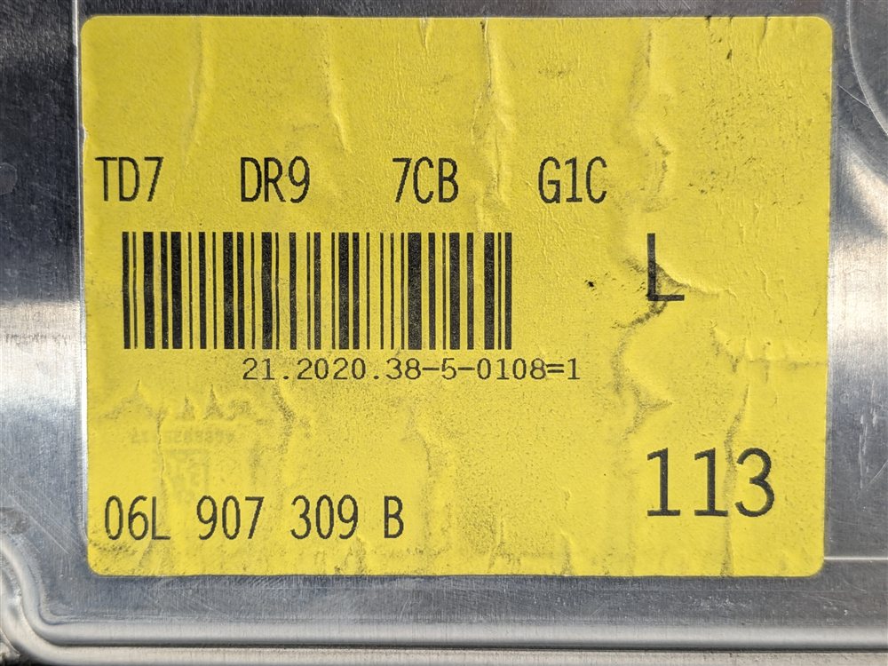 Thumbnail 13: 2020 AUDI A3 8V 2.0L (CZRA) ECM BCM MPH CLUSTER GATEWAY ELV IMMOBILIZER KEY SET