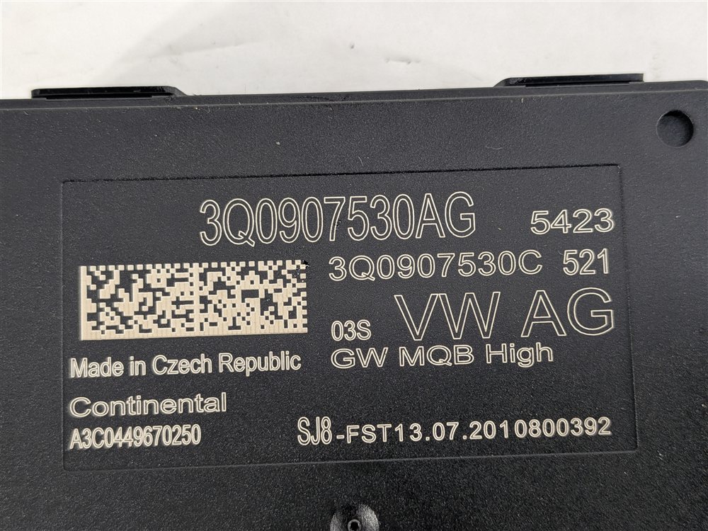 Thumbnail 16: 2020 AUDI A3 8V 2.0L (CZRA) ECM BCM MPH CLUSTER GATEWAY ELV IMMOBILIZER KEY SET