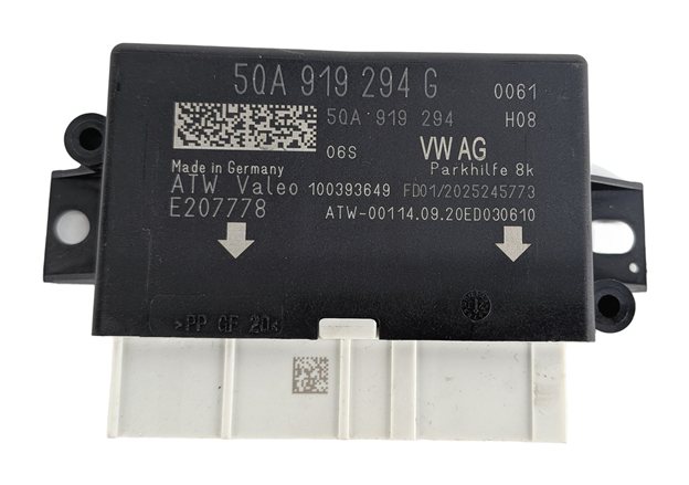 Thumbnail 4: 19-24 AUDI A3 Q3 / VW ATLAS CROSS SPORT (8V F3) PDC PARK DISTANCE CONTROL MODULE