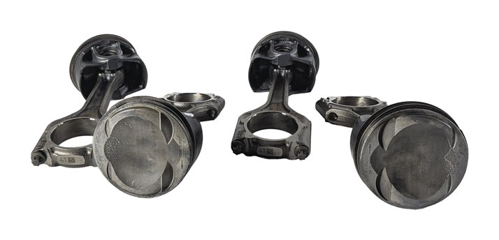 Thumbnail 7: 2017-2020 AUDI A3 (8V) & 2021 Q3 2.0L TURBO ENGINE PISTON & CONNECTING ROD SET 4