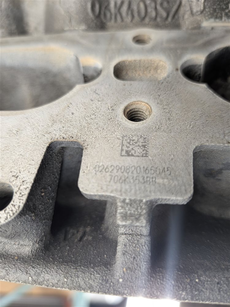 Thumbnail 13: AUDI 17-19 A3 21-23 Q3 (8V F3) 2.0L TURBO CZRA ENGINE CYLINDER HEAD ASSEMBLY