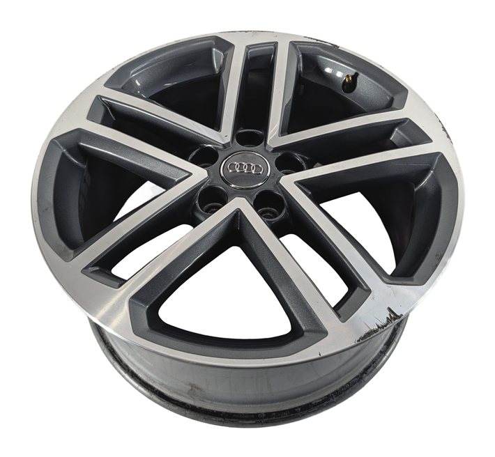 Thumbnail 3: 2017-2020 AUDI A3 (8V) 18x8 INCH ALUMINUM ALLOY 5 DOUBLE 10 SPOKE WHEEL RIM
