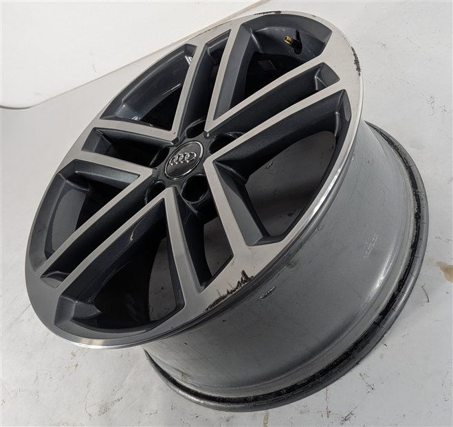 Thumbnail 4: 2017-2020 AUDI A3 (8V) 18x8 INCH ALUMINUM ALLOY 5 DOUBLE 10 SPOKE WHEEL RIM