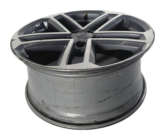 2017-2020 AUDI A3 (8V) 18x8 INCH ALUMINUM ALLOY 5 DOUBLE 10 SPOKE WHEEL RIM