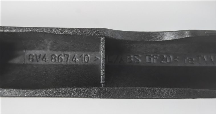 Thumbnail 16: 2020 AUDI A3 (8V) INTERIOR DOOR PANEL DASH INSERT TRIM SET/7 (Aluminum Mistral)