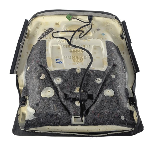 Thumbnail 8: 2020 AUDI A3 (8V) FRONT LEFT DRIVER HEATED LOWER SEAT BOTTOM CUSHION (Black)