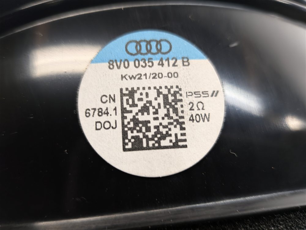 Thumbnail 12: 2020 AUDI A3 (8V) AUDI SOUND SYSTEM DOOR DASH SPEAKER TWEETER WOOFER SET/9