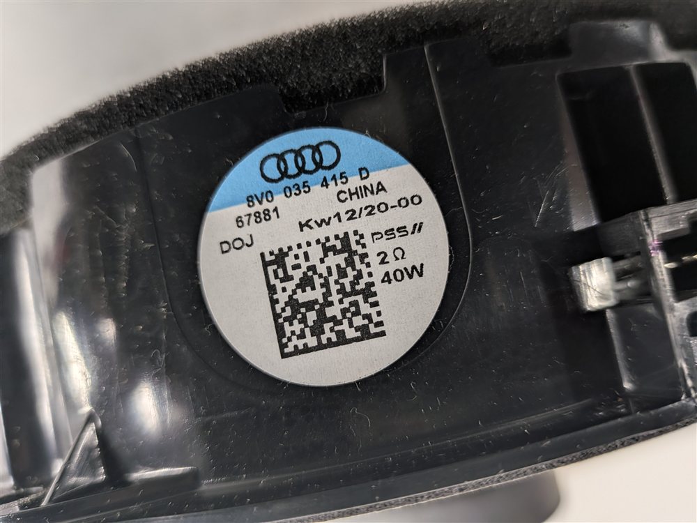 Thumbnail 13: 2020 AUDI A3 (8V) AUDI SOUND SYSTEM DOOR DASH SPEAKER TWEETER WOOFER SET/9