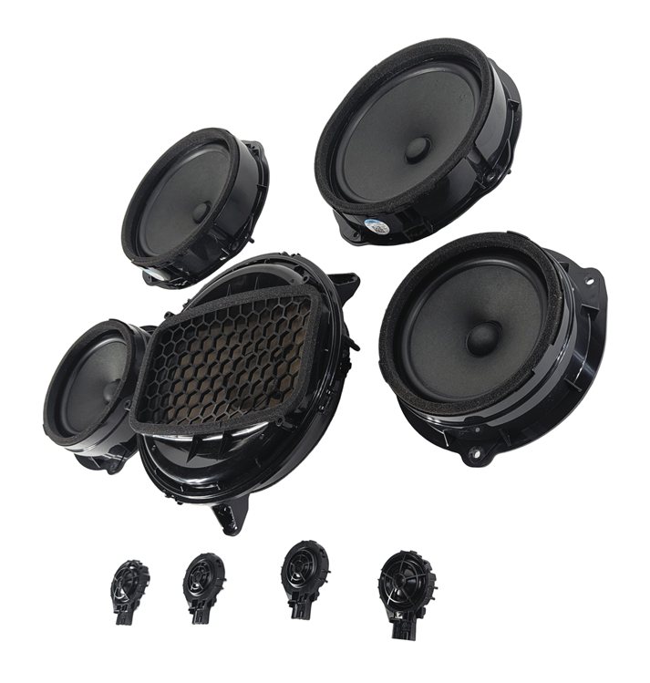 Thumbnail 4: 2020 AUDI A3 (8V) AUDI SOUND SYSTEM DOOR DASH SPEAKER TWEETER WOOFER SET/9