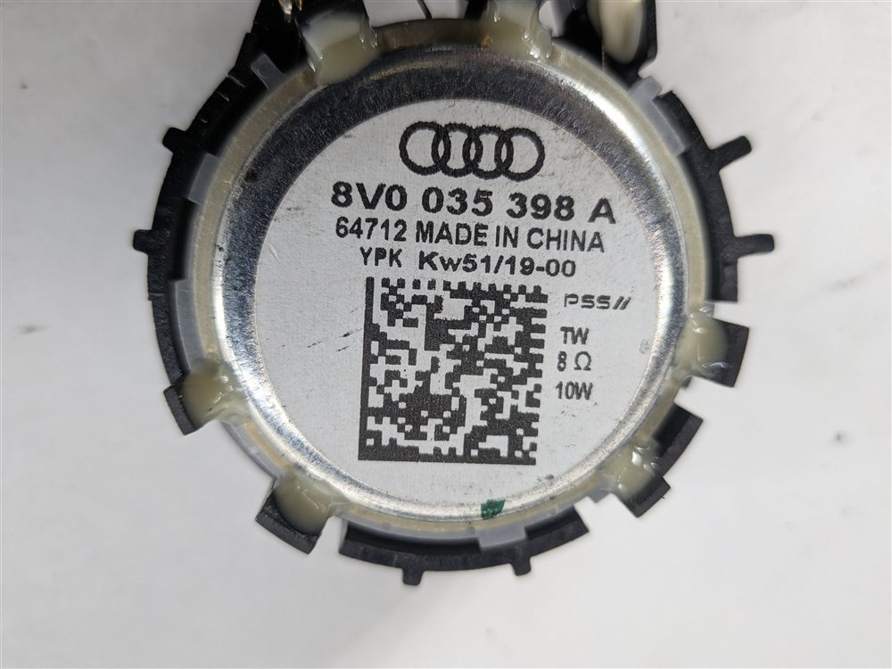 Thumbnail 9: 2020 AUDI A3 (8V) AUDI SOUND SYSTEM DOOR DASH SPEAKER TWEETER WOOFER SET/9