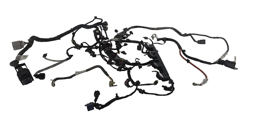 Thumbnail 2: 2020 AUDI A3 (8V) 2.0L (CZRA) ENGINE MOTOR WIRE WIRING HARNESS LOOM 06L971627A