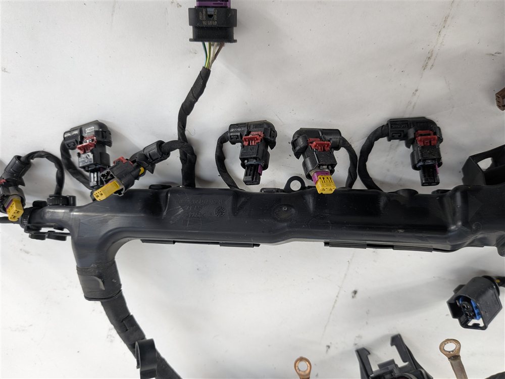 Thumbnail 6: 2020 AUDI A3 (8V) 2.0L (CZRA) ENGINE MOTOR WIRE WIRING HARNESS LOOM 06L971627A