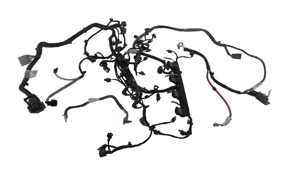 Thumbnail 8: 2020 AUDI A3 (8V) 2.0L (CZRA) ENGINE MOTOR WIRE WIRING HARNESS LOOM 06L971627A