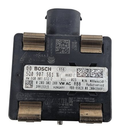 Thumbnail 5: 2020 AUDI A3 S3 RS3 (8V) FRONT ADAPTIVE CRUISE CONTROL ACC DISTANCE RADAR SENSOR