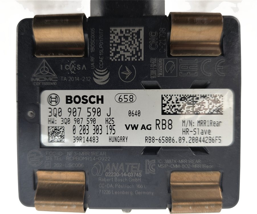 Thumbnail 7: 2017-2019 AUDI A3 S3 RS3 (8V) REAR LEFT BUMPER BLIND SPOT RADAR SENSOR MODULE