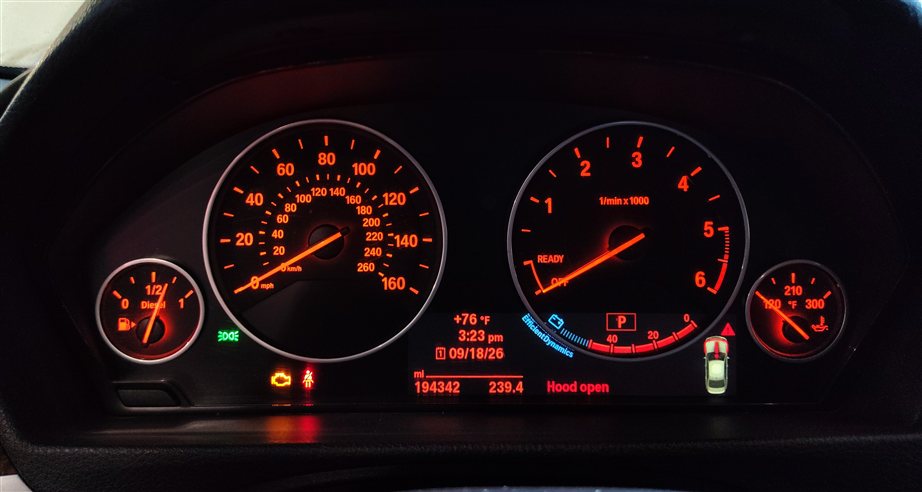 Thumbnail 2: 2014-2018 BMW 328i (F30) DIESEL SPEEDOMETER INSTRUMENT GAUGE CLUSTER (194k)