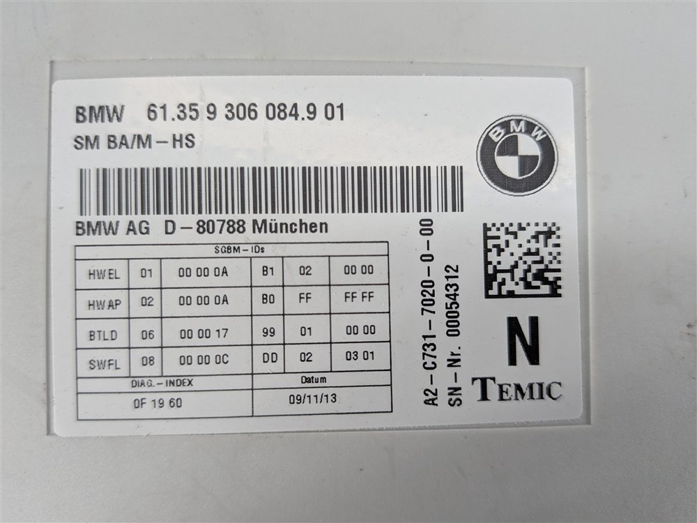 Thumbnail 9: 14-19 BMW 328i 330i 335i 428i 430i 440i M3 M4 X5 X6 FRONT MEMORY SEAT MODULE