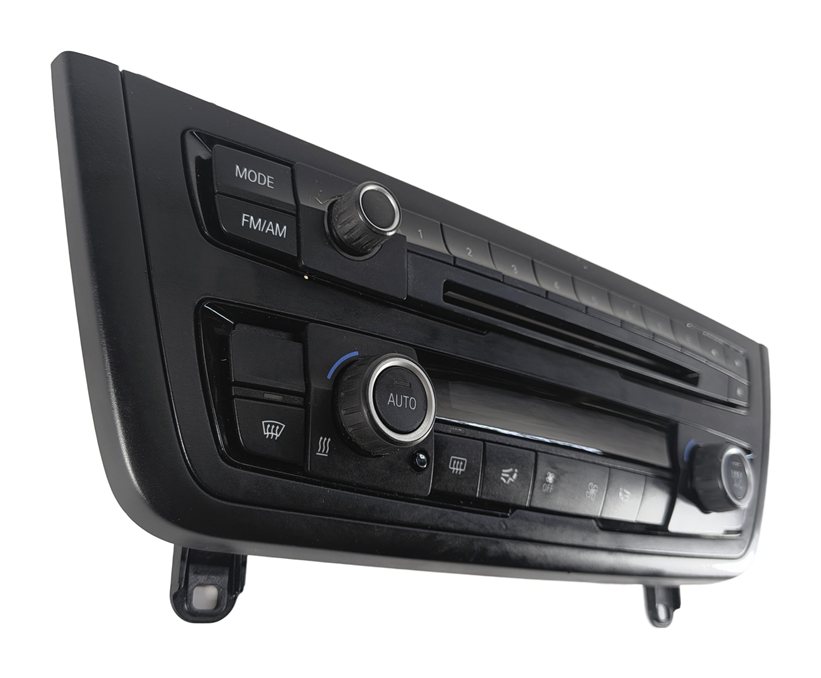 Thumbnail 5: 12-16 BMW 320i 328i 335i 428i 435i (F30 F32) HEAT AC CLIMATE RADIO CONTROL PANEL