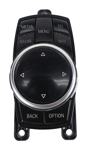Thumbnail 3: 12-20 BMW 2 3 4 SERIES (F22 F30 F32 F34) STEREO NAVIGATION i-DRIVE SWITCH KNOB
