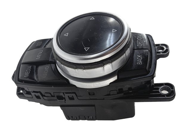 Thumbnail 4: 12-20 BMW 2 3 4 SERIES (F22 F30 F32 F34) STEREO NAVIGATION i-DRIVE SWITCH KNOB