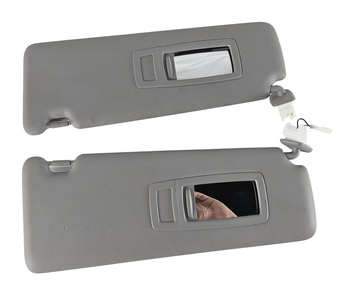 Thumbnail 3: 12-19 BMW 3 4 SERIES (F30 F31 F32 F33) FRONT LEFT & RIGHT SUNVISOR SET (Gray)